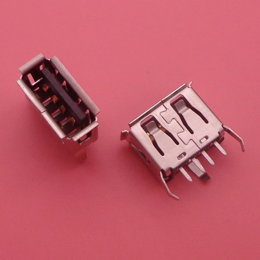 100PCS LOT A Type Flat Angle 180 Degree Female USB PCB Connector 100pcs-lot-a-type-flat-angle-180-degree-female-usb-pcb-connector