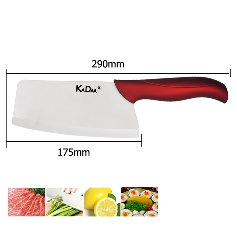 1 шт 7 дюймов кухонный мясницкий нож Ножи анти-коррозийные Кухня столовые приборы шеф-повара Ножи Керамика Ножи Пособия по кулинарии инструменты Кухня ножи