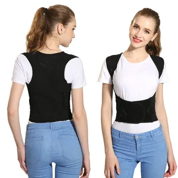

S-3XL Adjustable Back Posture Corrector Therapy Corset Spine Support Belt Lumbar Back Posture Correction Bandage For Men Women