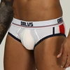 ORLVS Brand sexy gay briefs men jockstrap male underwear cueca tanga slip homme kincker for men quick dry gay bikini briefs mesh ► Photo 2/6