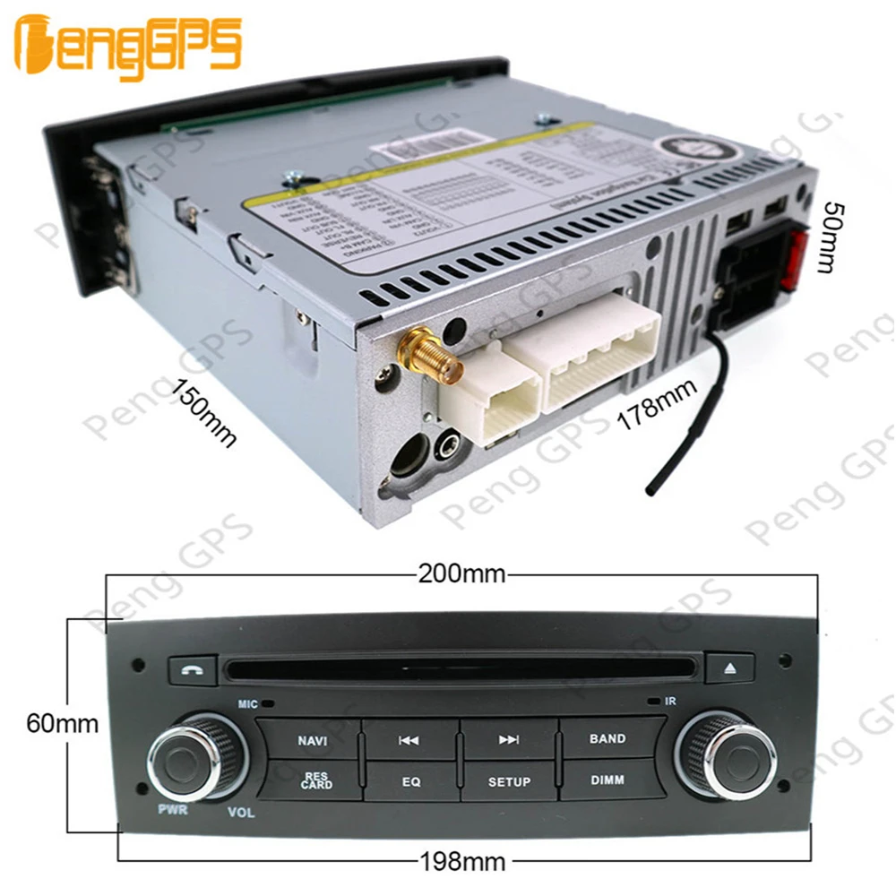 Discount Android 9.0 PX5 4+64GB car DVD player Built-in DSP Car multimedia Radio For Renault Megane 2 Fluence 2002-2008 GPS Navigation 3