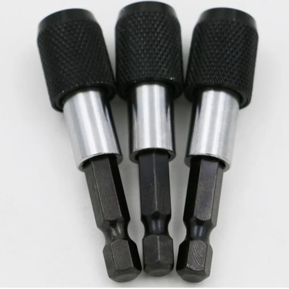

6.35mm Angle Handle Self-Locking Post Extension Rod Electric Drill Screwdriver Quick Adapter Rod Extension Head Extension Rod