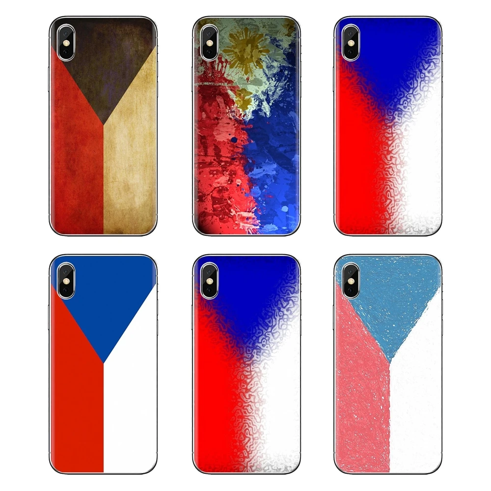 Для iPod Touch Apple iPhone 11 Pro 4 4s 5 5S SE 5C 6 6S 7 8 X XR XS Plus Max Чешский флаг Национальный Баннер