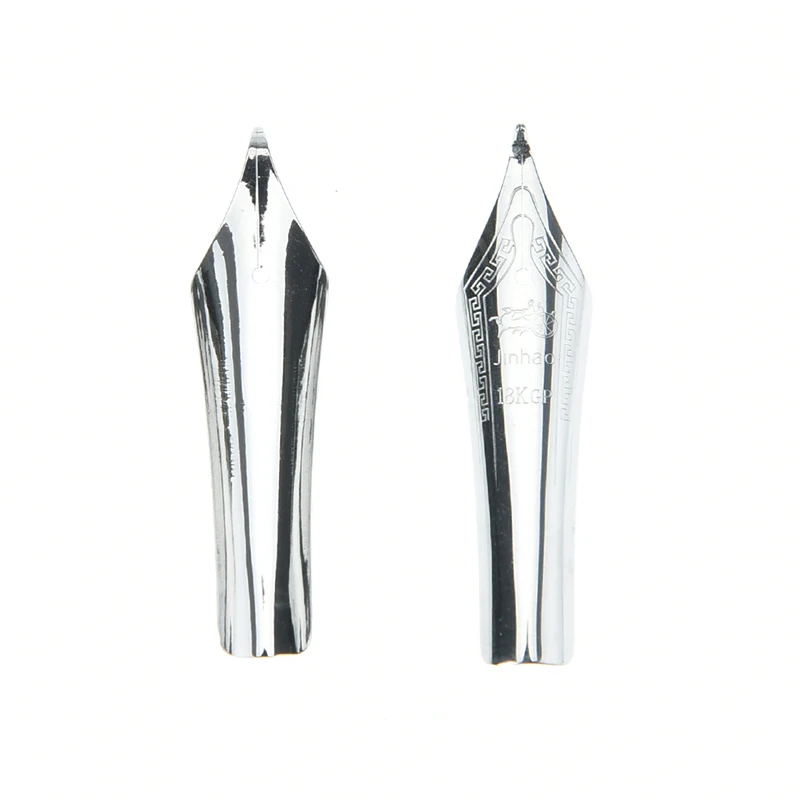 1 шт. 750 159 Серебряная авторучка Изогнутый наконечник diy для jinhao Metal|Стержни ручек| |