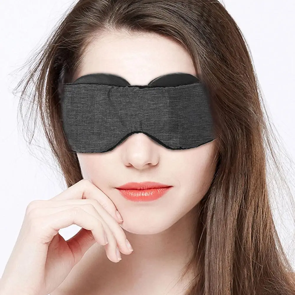 

Breathable Manta Modular Adjustable 3D Travel Eye Mask Rest Sleep Napping Full Shade Sunscreen Sleep Artifact Relieve Rest Mask
