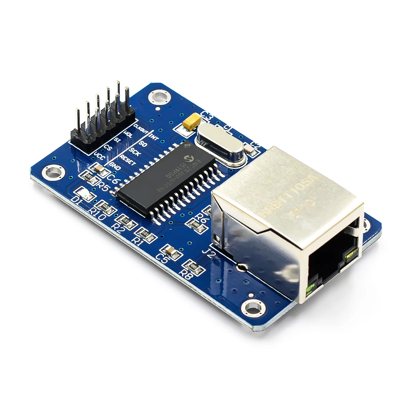 ENC28J60 SPI интерфейс сетевой модуль Ethernet | Электронные компоненты и принадлежности