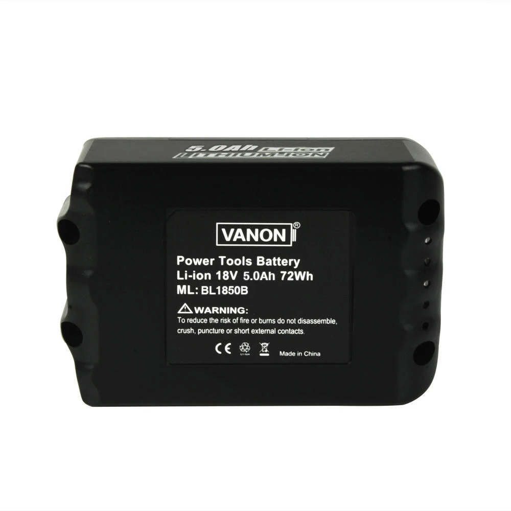 Вану для Makita li ion 18V BL1850B 5000 мА/ч 5 0 Ah литиевая Мощность инструменты Замена Батарея