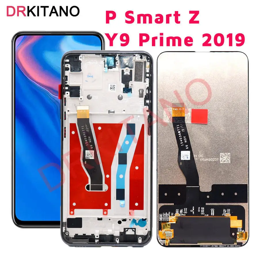 ЖК дисплей для Huawei P Smart Z сенсорный экран Y9 Prime 2019 сменный HUAWEI с экраном STK LX1