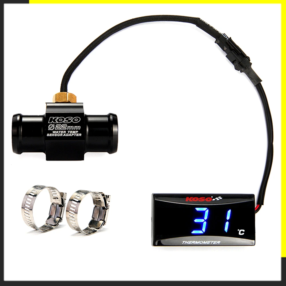 Мотоцикл KOSO температура воды мини метр для XMAX250 300 NMAX CB 400 CB500X датчик температуры
