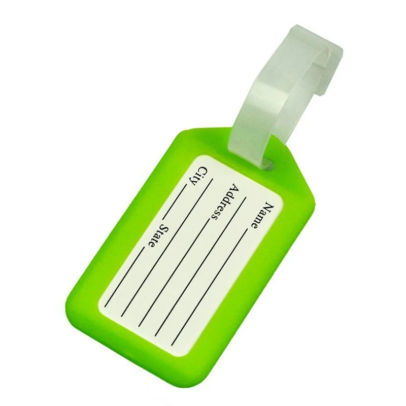 HLZS-10pcs бирки для багажа, чемодана этикетка сумка для путешествий