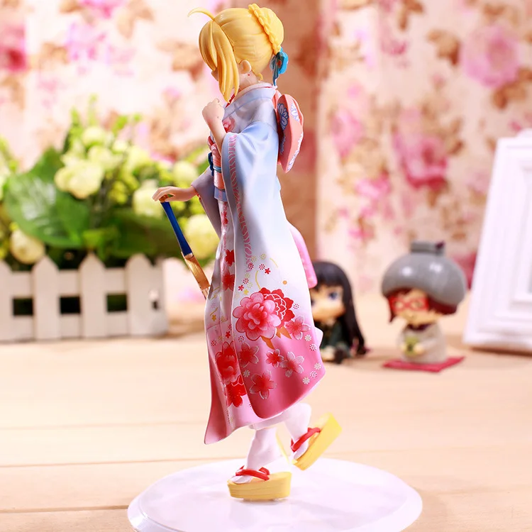 Aniplex Fate/Stay Night SABER Цин Чжэ кимоно платье SABER Ceiba Garage Kit