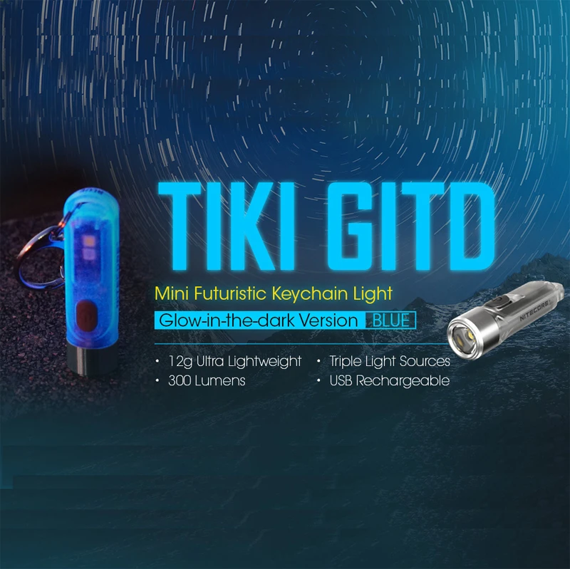 Nitecore Flashlight Tiki | Mini Flashlight Flashlight Led - Nitecore - Aliexpress