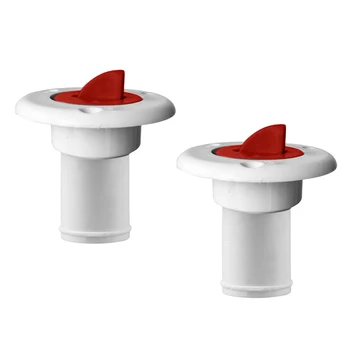 

2 Pieces Nylon Boat Yacht Fuel Deck Filler for 38mm Socket with Cap