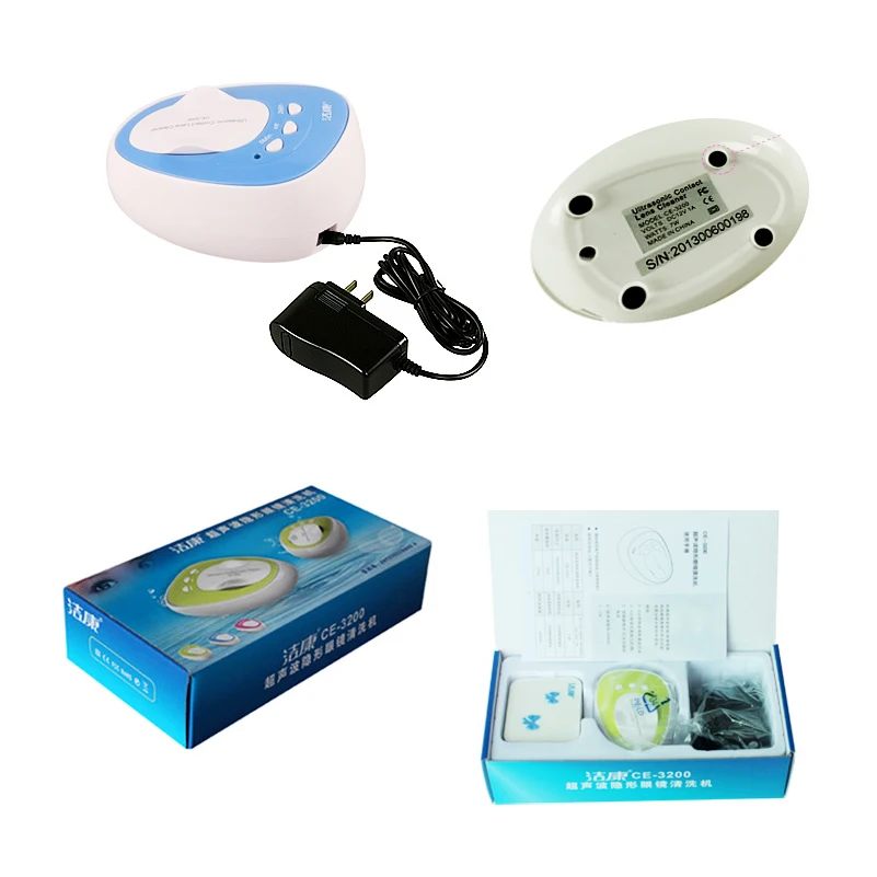 110v-220v ultrasonic cleaner CE-3200 Mini Sonic Wave contact lens Ultrasonic Cleaner For contact lens