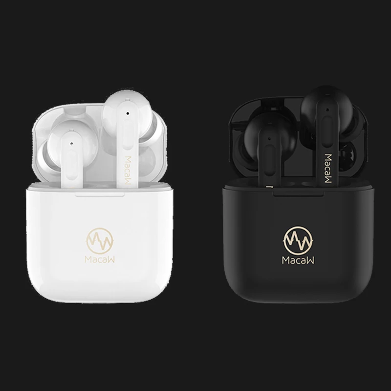 Macaw TWS Bluetooth 5 0 наушники ANC True беспроводные спортивные водонепроницаемые с