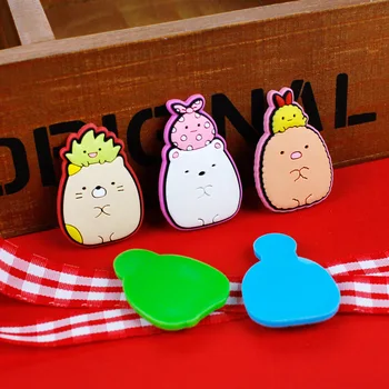 

10Pcs Kawaii Soft Silicone Flat back Cabochons Scrapbooking Fit Phone Embellishments Diy Hair Bow Accessories