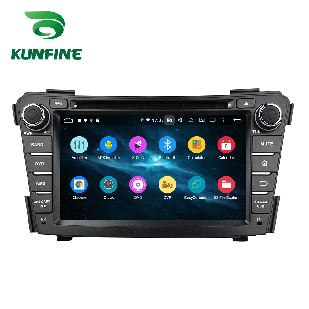 Мультимедийный плеер для Hyundai I40 Android 9 0 8 ядер 4 Гб ОЗУ 64 ПЗУ DVD GPS навигация