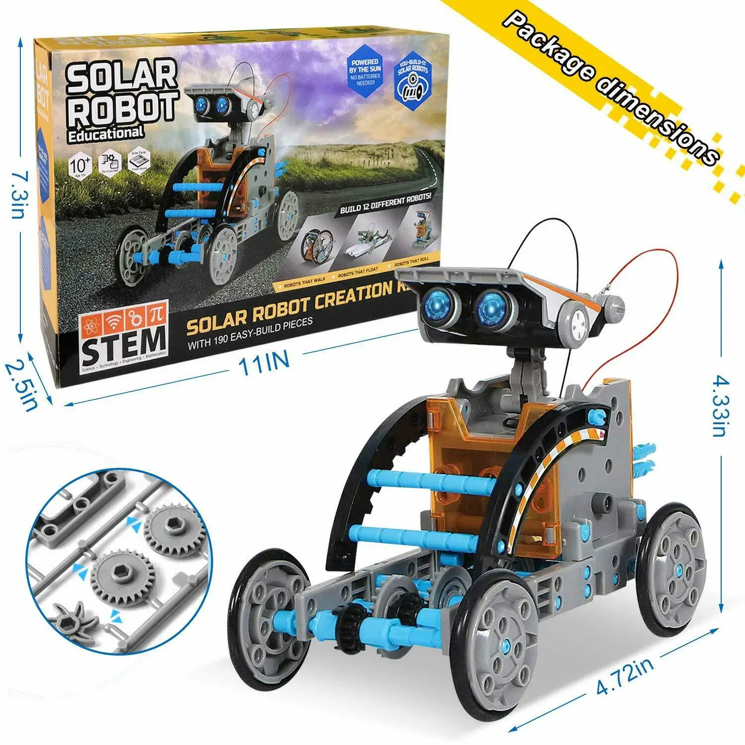 discovery mindblown solar robot