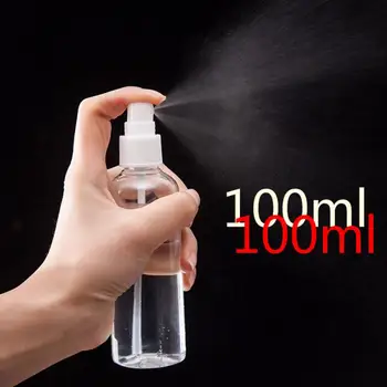 

100ml Spray Bottle Atomizer Empty Spray Bottle Plastic Trigger Dismountable Travel Bottle Makeup Automatic Sprinklers