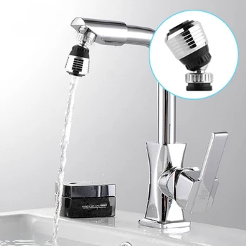 360 Degree Rotating Water Filter Faucet Water Purifier Water-saving Faucet Diffuser Kitchen Accessories Water Filter Adapter 1