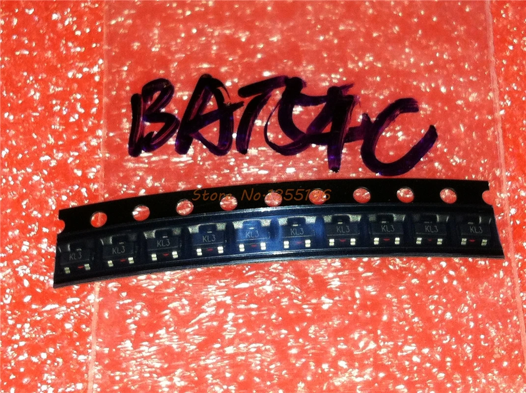 50 шт./лот BAT54C BAT54 СОТ-23 SMD на
