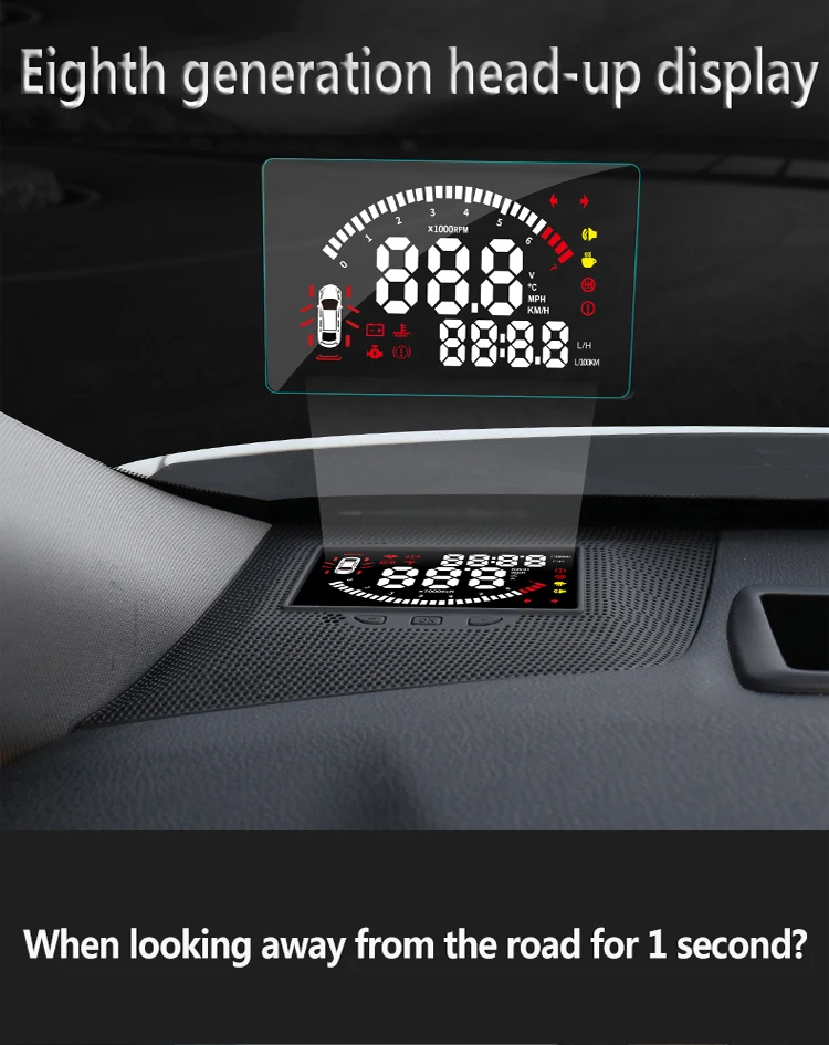 Для Honda Accord головной дисплей HUD модифицированный HD Авто аксессуары автозапчасти
