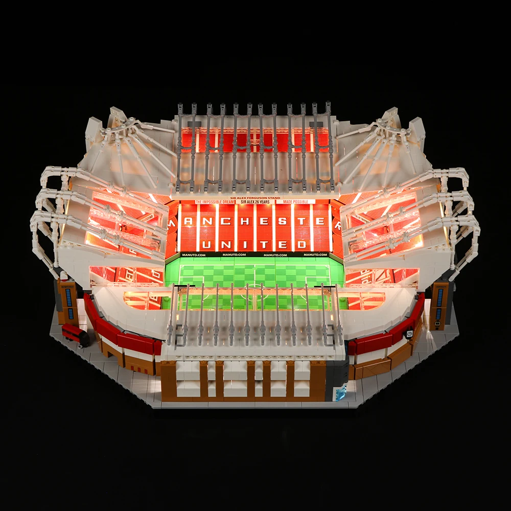 オンラインストア卸値 レゴ建築ブロックオールドトラフォードサッカーフィールドおもちゃノウキャンプスタジアムビルディングレンガギフト用led照明キット ショッピングオンライン Drive Polhas Ac Id
