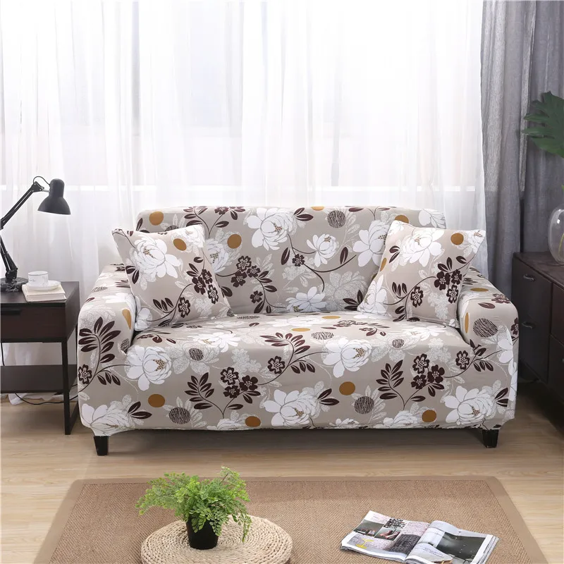 Universal Couch Cover Spandex Living Roon Sofa Slipcover Elastic for Corner Armchair L-Shape Sectional Stretch | Дом и сад