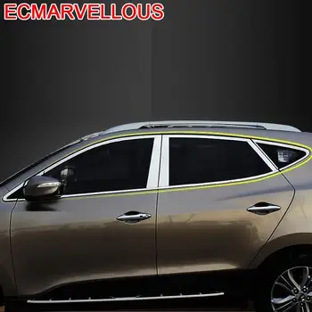 

Auto Window Body Automobile Chromium Decorative Modified Car Styling Sticker Strip Modification Covers 18 19 FOR Hyundai IX35