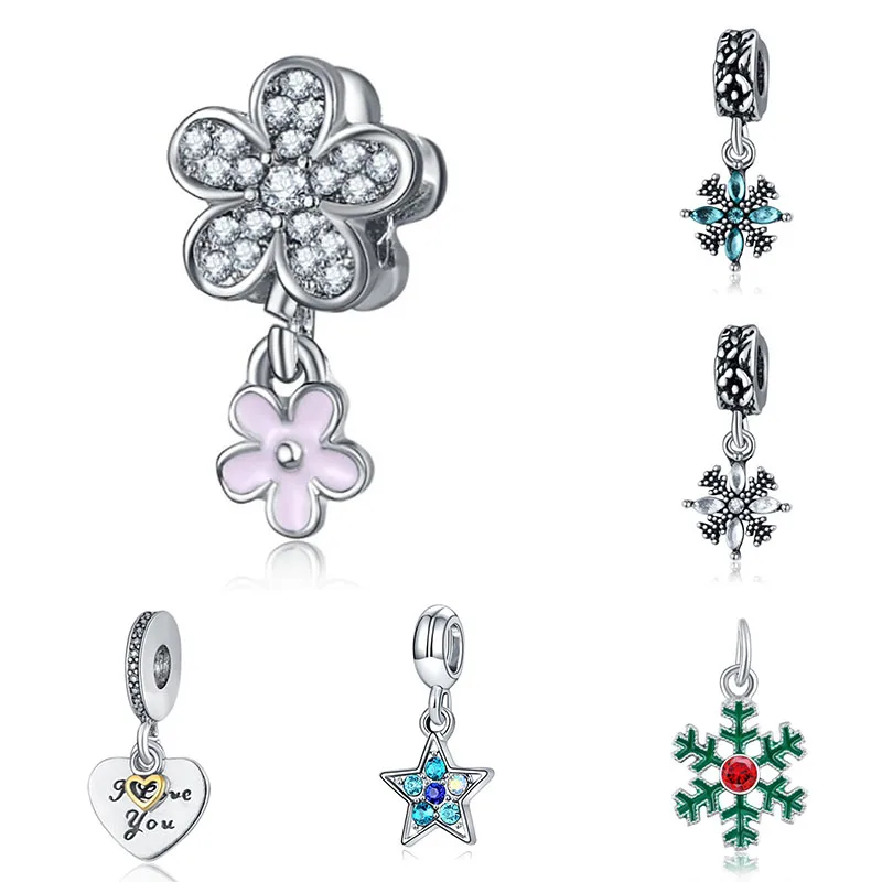 Ювелирные изделия Fit Colgantes с аутизмом шармы Plata De Ley 925 оригинальные шармы-бабочки