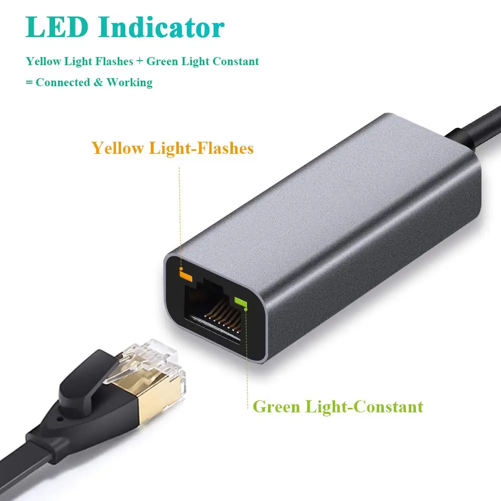 USB 3,0 к RJ45 сетевая карта беспроводной локальной сети адаптер 10/100/1000 Мбит/с Ethernet адаптер Realtek RTL8153 для планшетных ПК Win 7 8 10 XP