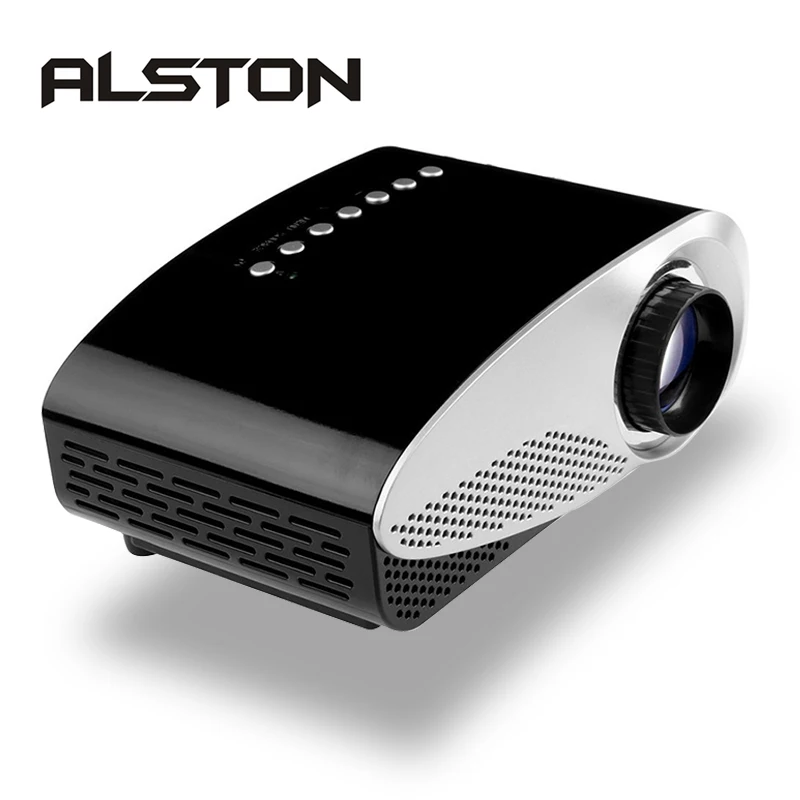ALSTON mini led 4k портативный проектор GP8S HD Домашний кинотеатр HDMI VGA AV несколько