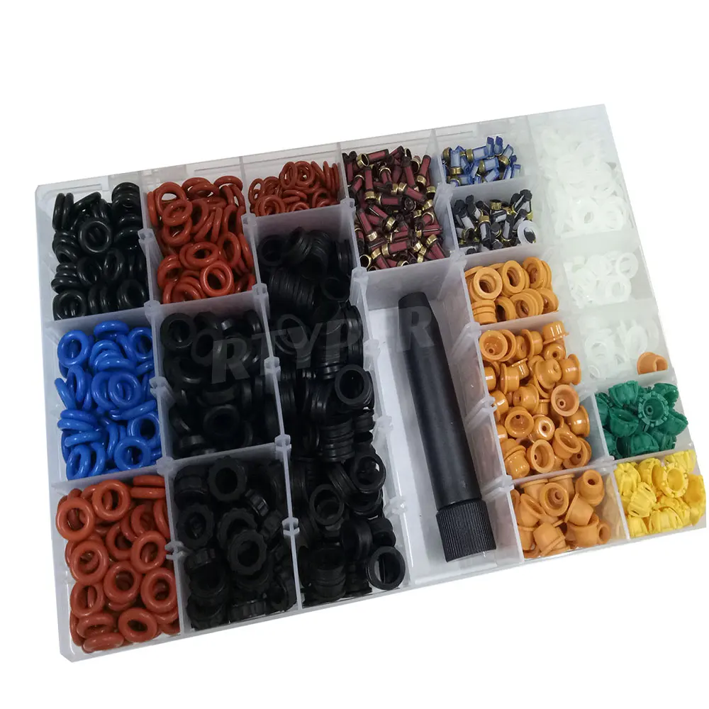 1 коробка наборы для восстановления топливного инжектора уплотнительное кольцо