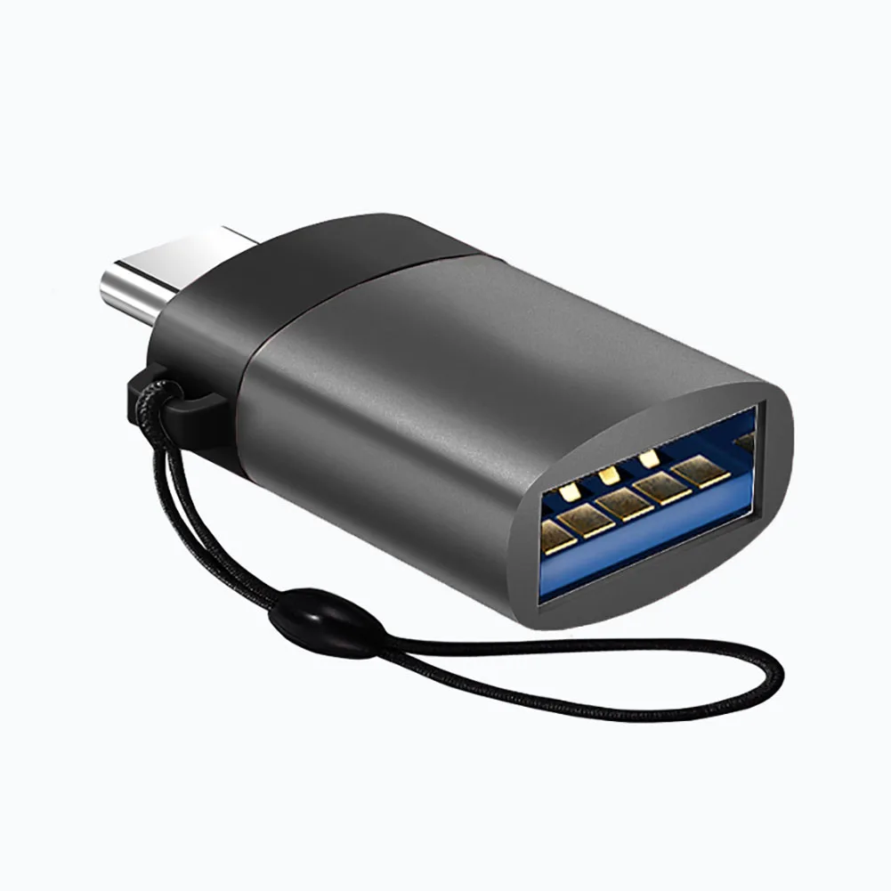 Двухсторонний USB3.0A к преобразователю type-c стабильный эффективный против трещин дорожный адаптер телефон Мини Универсальный многофункциональный компьютер