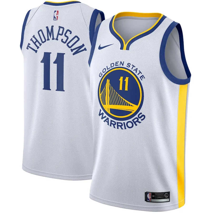 MEN Мужская футболка golden state Klay tommpson blue warriors - Цвет: MEN