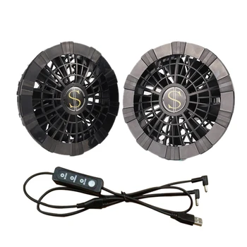 

Summer 3 Adjustable Levels Portable USB Fan Neck Fan Neckband Small Desk Fans Handheld Air Cooler Conditioner For Room