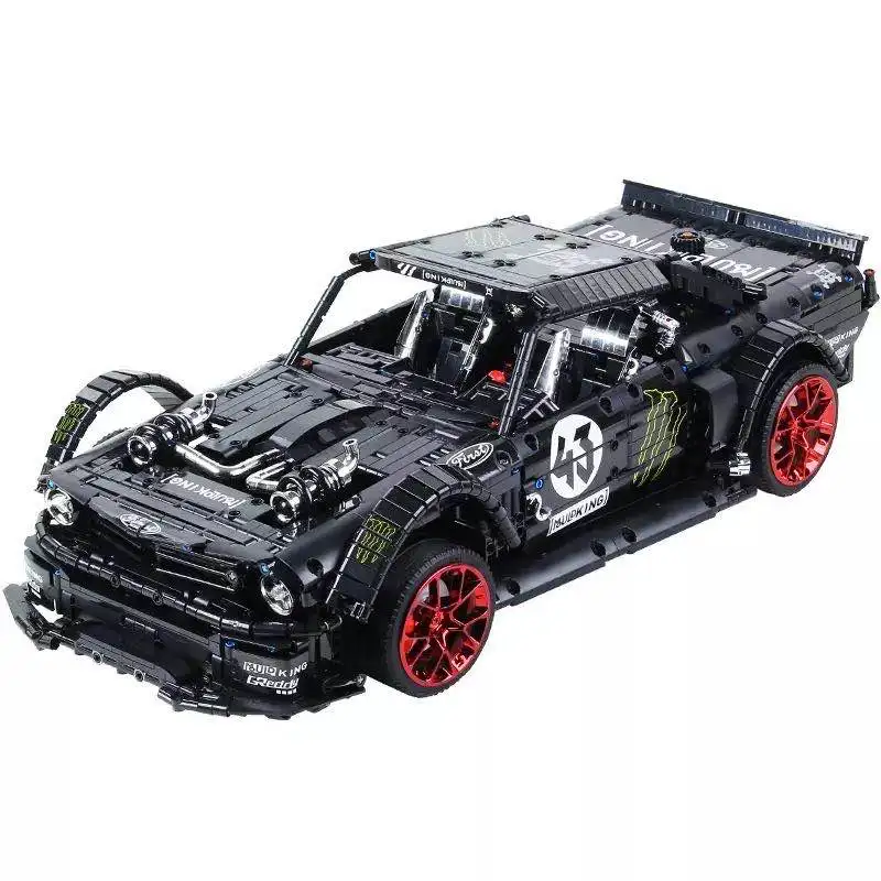 

APP RC Bricks Ford Mustang Hoonicorn RTR V2 City Racing Car Model Kit Fit Lepining Technic MOC-22970 Building Blocks Kids Toys