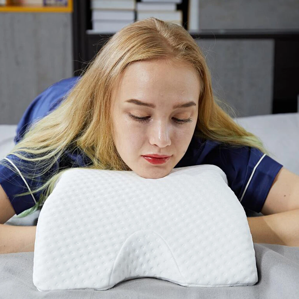 Memory Foam постельные принадлежности защитная подушка для шеи медленный отскок многофункциональная память анти-давление подушка для рук здоровье шеи пара подушка