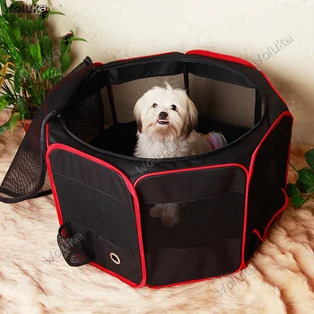 

Pet cat kennel removable and washable eight-sided fence portable dog tent pet fence dog supplies CD50 Q03