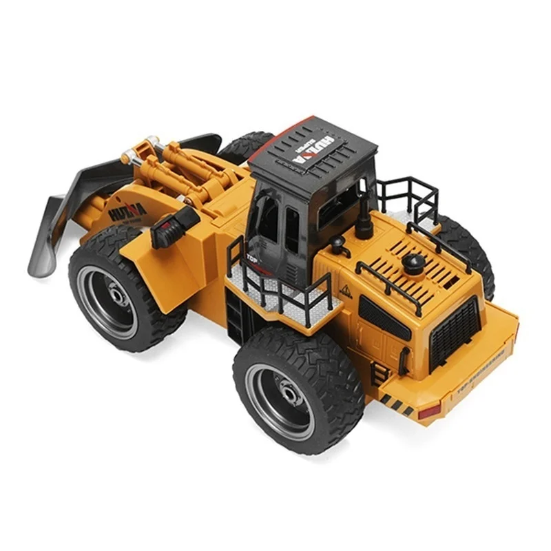HUINA 1586 1/18 6 каналов 2 4G инженерный грузовик снегоход Сплав RC игрушки Снег Чище с