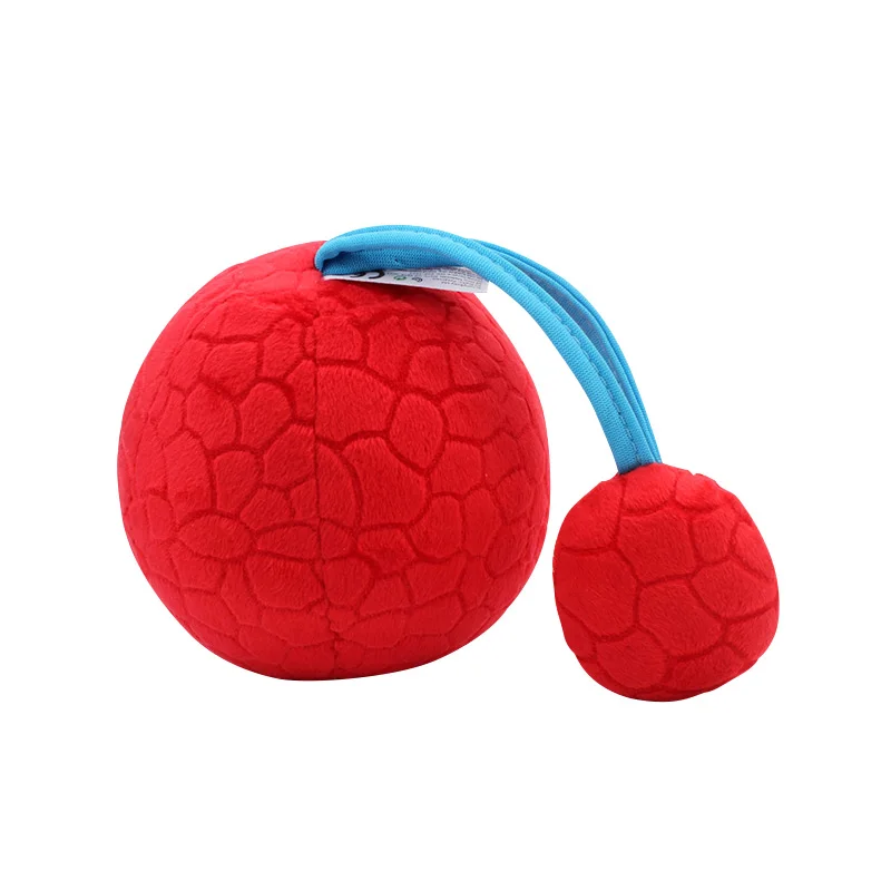 Детская звуковая кровать погремушка в коляску Juguetes для малышей, ручная сенсорная двойная хлопковая мягкая ткань, плюшевые детские игрушки, шарики для раннего обучения - Цвет: Red