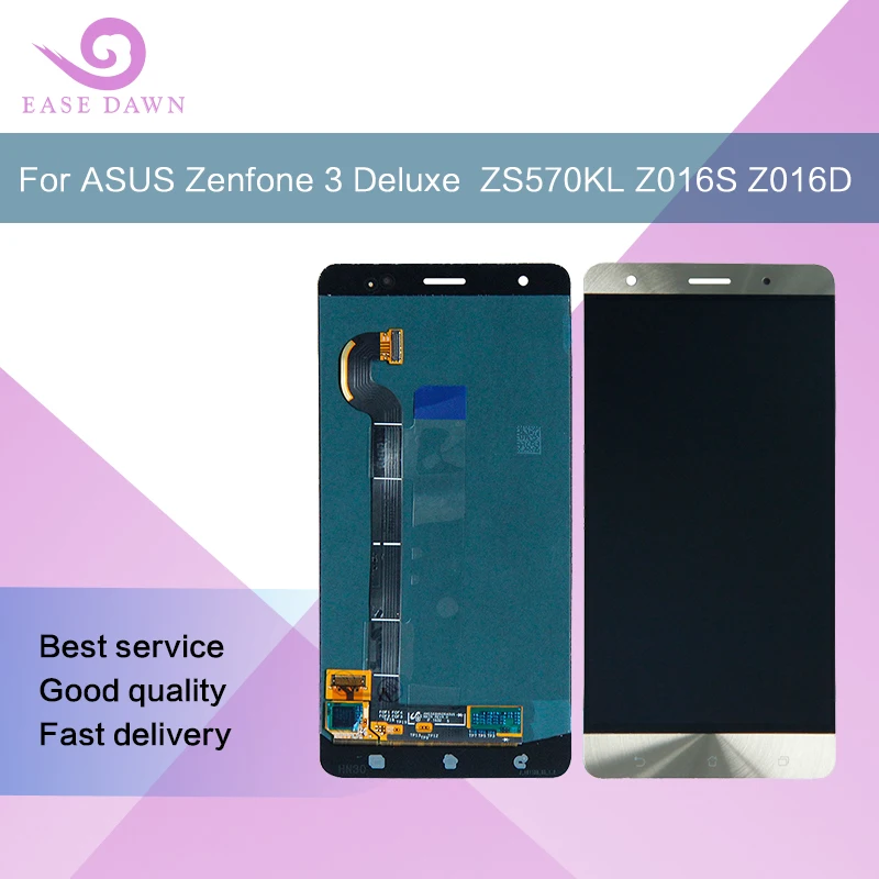 For Asus Zenfone 3 Deluxe ZS570KL Z016S Z016D LCD OLED Screen amoled Touch Panel Digitizer Assembly Display Original | Мобильные