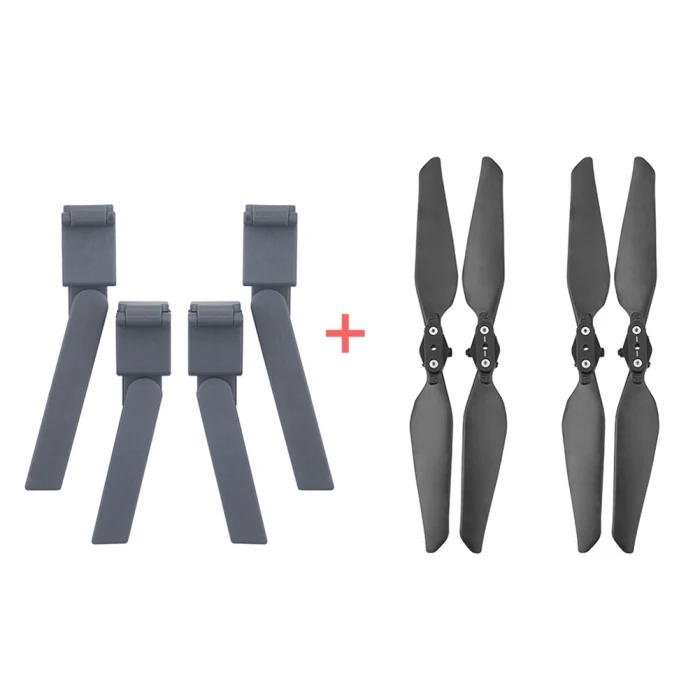 4Pcs Folding Propeller+Extended Heighten Legs for FIMI X8 SE Drone NC99
