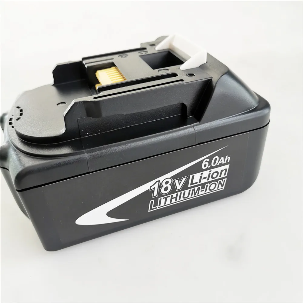 New Portable 18V Rechargeable Battery 6AH 6000mAh Li-Ion Battery Replacement Power Tool Battery for
