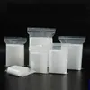100Pcs Small Clear Plastic Bag Food Packaging Pouches Grip Self Seal Resealable Baggies Baggy Home Storage Bags 1