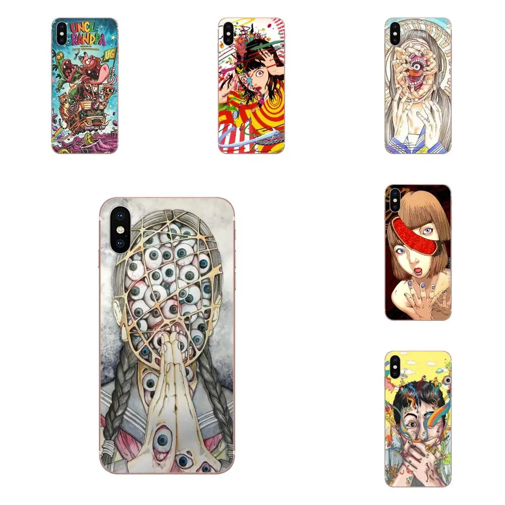 

Soft TPU Accessories Pouches Shintaro Kago Horror Cartoons For Huawei P7 P8 P9 P10 P20 P30 Lite Mini Plus Pro 2017 2018 2019