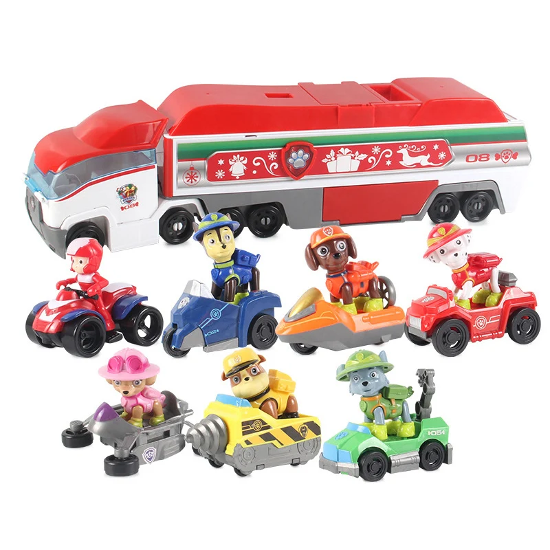 Paw Patrol собака пластиковый игровой набор обсерватория игрушки Patrulla Canina игрушка с голосом фигурки модель игрушки детские игрушки подарки
