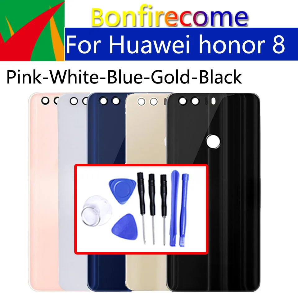 Крышка батарейного отсека для Huawei Honor 8 Lite задняя крышка корпуса Корпус Honor8 FRD L02 L04