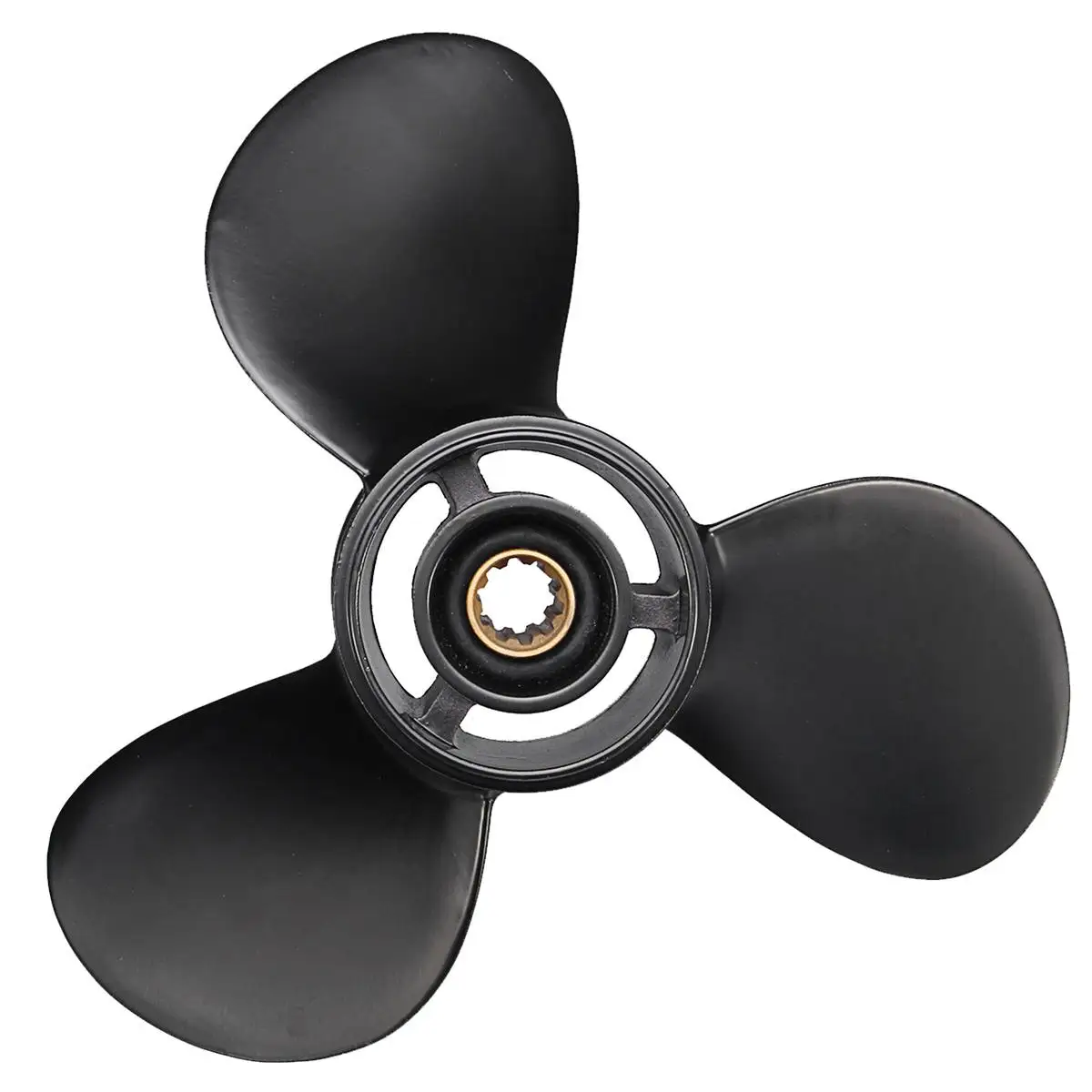 Для двигателя Mercury 25-30HP 9,9x13 лодка подвесная пропеллер 48-19640A40 Морской Пропеллер из алюминиевого сплава 10 сплайн зуб 3 лезвия