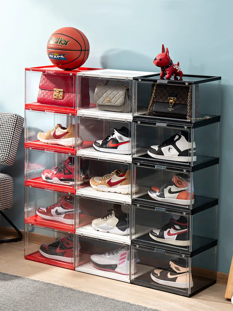 Aliexpress Sports Shoe Rack Dustproof Basketball Shoes Display